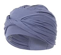 Christine Headwear Shakti Turban Damen Lila | Chemo Kopfbedeckung Damen | Kopftuch für Damen Mit Haarausfall | Chemo Mütze Damen Auf 95% Viskose Bambus 5% Elasthan