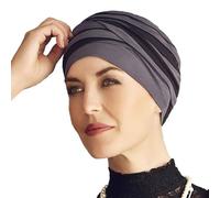 Christine Headwear Damen Shanti Turban Headband, Blue/Black, 55-61 EU