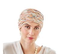 Christine Headwear HocYoga Turban Orange Elements 2000-4022 | Bambus-Turban - Onkologische Mütze für Damen | Halstuch für Chemotherapie | Einheitsgröße, orange, One size