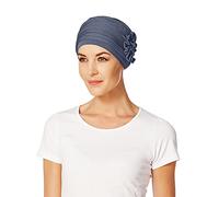 Christine Headwear Damen Lotus Turban Headband, Blau, Einheitsgröße EU