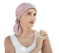 Christine Headwear Mila Turban Damen Holzrose | Chemo Kopfbedeckung Damen | Kopftuch für Damen Mit Haarausfall | Chemo Mütze Damen Auf 95% Viskose Bambus 5% Elasthan