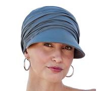 Christine Headwear Uni Sun Cap Sonnencap Bandana Damencap (One Size - grau)