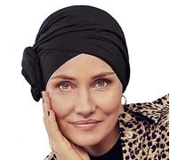 Christine Headwear Women's Zuri Turban, Black, One Size