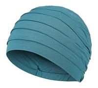 Christine Headwear Yoga Turban, onkologische Mütze mit hypoallergenen Bambus, Grün One size
