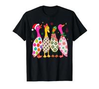 Christmas Ducks Holiday Animal Design Preisgünstiges Grafik-T-Shirt