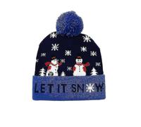 Christmas Led Light Up Hat, Colorful Led Light Up Xmas Christmas Hat Beanie Knit Cap, Unisex Led Light Up Hat Men's Beanie Women's Winter Cap Ugly Hol