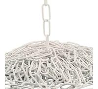 Christoph Palme FE Kette ø 2mm Glatt Zierkette Rundstahlkette Rundgliederkette Ringkette 1m (Weiß)