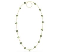 Chroma lange Halskette, Oktagon-Schliff, Mehrfarbig, 18K Goldbeschichtet OS