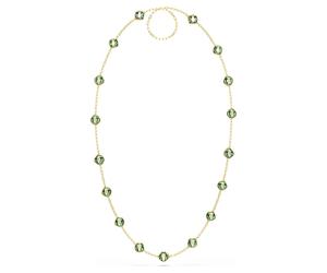 Chroma lange Halskette, Oktagon-Schliff, Mehrfarbig, 18K Goldbeschichtet OS