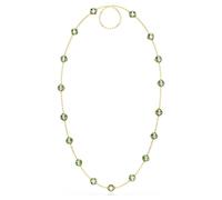 Chroma lange Halskette, Oktagon-Schliff, Mehrfarbig, Goldlegierungsschicht OS