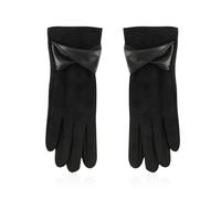 CHROMACRAFT 1 Paar Winterhandschuhe Für Damen, Touchscreen-Handschuhe, Elee Einfache Handschuhe, Warme Handschuhe (Schwarz)