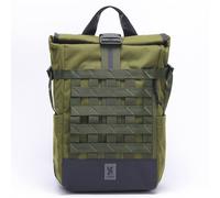 Chrome Barrage 18L Rolltop Rucksack olivgrün, Kunstfaser, Unisex, 18L