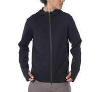 Chrome Industries Herren Cobra Hoodie 3.0 - Merinowoll-Mischgewebe, feuchtigkeitsableitendes Performance-Sweatshirt, Schwarz, Large