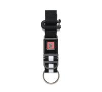 CHROME MINI BUCKLE KEYCHAIN Schlüsselanhänger Erwachsene black/black one size