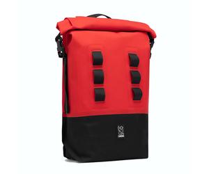 Chrome - Urban Ex 18 Rolltop - red - Kurierrucksack - wasserfest - Fahrradrucksack