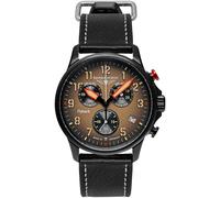 Chronograph BAUHAUS "Flight Control Blackwing Flyback", schwarz, Armbanduhren, Herren, Chronograph, Armbanduhr, Herrenuhr, Made in Germany, analog, Tag, Stoppfunktion (55709358-0)
