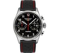 Bauhaus Herrenuhr Aviation CT-BHA Tornado Chronograph Schwarz/Rot 2770-02