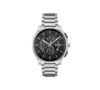 Chronograph BOSS "PEAK 2.0", silber (silberfarben), Armbanduhren, Herren, Chronograph, Quarzuhr, Armbanduhr, Herrenuhr, Edelstahlarmband, analog, Tag (77034265-0) silberfarben