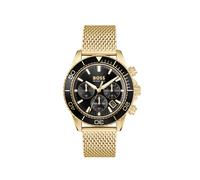 BOSS Goldfarbener Sealiner Chronograph mit schwarzem Zifferblatt - Style SEALINER, 58733302 Goldfarben ONESI