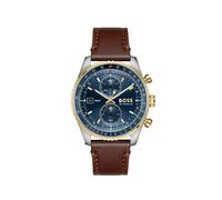 BOSS Skytraveller Pro Uhr mit blauem Zifferblatt und Saphirkristall - Style SKYTRAVELLER, 58858224 Braun ONESI