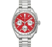 Chronograph BULOVA "Lunar Pilot", silber (silberfarben), Armbanduhren, Herren, Chronograph, Quarzuhr, Armbanduhr, Herrenuhr, Edelstahlarmband (81970552-0)