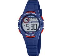 Chronograph CALYPSO WATCHES "Junior Collection", blau (dunkelblau), Armbanduhren, Kinder, Chronograph, Kinderuhr, Quarzuhr, Armbanduhr, digital, Datum, Stoppfunktion (54213226-0) dunkelblau