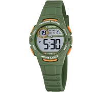 Chronograph CALYPSO WATCHES "Junior Collection", grün (khaki), Armbanduhren, Kinder, Chronograph, Kinderuhr, Quarzuhr, Armbanduhr, digital, Datum, Stoppfunktion (55083344-0) khaki