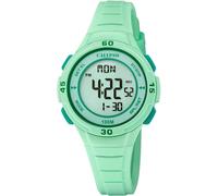 Chronograph CALYPSO WATCHES "Junior Collection", grün (mint), Armbanduhren, Damen, Chronograph, Quarzuhr, Kinderuhr, Datum, digital, Stoppfunktion, ideal als Geschenk (72448719-0)