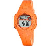 Chronograph CALYPSO WATCHES "Junior Collection", orange, Armbanduhren, Kinder, Chronograph, Kinderuhr, Quarzuhr, Armbanduhr, digital, Datum, Stoppfunktion (95813006-0) orange