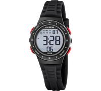 Chronograph CALYPSO WATCHES "Junior Collection", schwarz, Armbanduhren, Kinder, Chronograph, Quarzuhr, Armbanduhr, Silikonarmband, digital, Tag, Wochentag, Monat (60576407-0) schwarz
