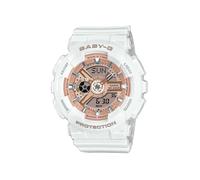 Chronograph CASIO BABY-G, rosa (weiß), Armbanduhren, Damen, Chronograph, Quarzuhr, Armbanduhr, Damenuhr, analog, digital (50098239-0) weiß