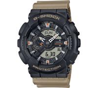 Chronograph CASIO G-SHOCK, braun (beige, schwarz), Armbanduhren, Herren, Chronograph, Quarzuhr, Armbanduhr, Herrenuhr, digital,Resinband,20 bar Wasserdichte (74565650-0) beige, schwarz