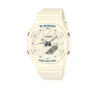 Chronograph CASIO G-SHOCK, creme, blau, Armbanduhren, Damen, Chronograph, Quarzuhr, Armbanduhr, Damenuhr, Herrenuhr, analog, digital (77165527-0) creme, blau