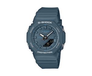 Chronograph CASIO G-SHOCK, graublau, Armbanduhren, Damen, Chronograph, Quarzuhr, Armbanduhr, Damenuhr, Herrenuhr, analog, digital (54727655-0) graublau