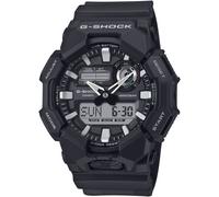 Chronograph CASIO G-SHOCK, schwarz (grau, schwarz), Armbanduhren, Kinder, Chronograph, Quarzuhr, Armbanduhr,Herrenuhr, digital,Resinband, bis 20 bar wasserd. (73197963-0) grau, schwarz