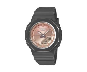 Chronograph CASIO G-SHOCK, schwarz, roségoldfarben, Armbanduhren, Herren, Chronograph, Quarzuhr, Armbanduhr, Damenuhr, Herrenuhr, analog, digital (69531713-0) schwarz, roségoldfarben