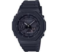 Chronograph CASIO G-SHOCK, schwarz (schwarz, schwarz), Armbanduhren, Herren, Chronograph, Quarzuhr,Armbanduhr,Herrenuhr,digital, bis 20 bar wasserd.Resinarmband (75604143-0) schwarz, schwarz