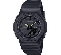 Chronograph CASIO G-SHOCK, schwarz (schwarz, schwarz, schwarz), Armbanduhren, Damen, Chronograph, Quarzuhr, Armbanduhr, Damenuhr, Herrenuhr, analog, digital (44120405-0) schwarz, schwarz, schwarz