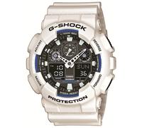Chronograph CASIO G-SHOCK, weiß, Armbanduhren, Herren, Chronograph, Quarzuhr,Armbanduhr,Herrenuhr,digital, bis 20 bar wasserd.Resinarmband (95634109-0) weiß