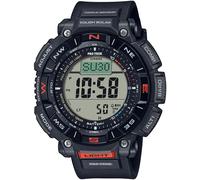 Chronograph CASIO PRO TREK, schwarz, Armbanduhren, Herren, Chronograph, Quarzuhr, Armbanduhr, Herrenuhr, Funk, Solar, Stoppfunktion, Weltzeit (93036736-0)