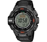 Chronograph CASIO PRO TREK, schwarz, Armbanduhren, Herren, Chronograph, Quarzuhr, Armbanduhr, Herrenuhr, Funk, Solar, Stoppfunktion, Weltzeit (90465910-0) schwarz