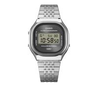 Chronograph CASIO VINTAGE, edelstahlfarben, grau, Armbanduhren, Herren, Chronograph, Quarzuhr, Armbanduhr, Damenuhr, Herrenuhr, Edelstahlarmband, digital (22710312-0) edelstahlfarben, grau