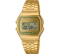 Casio Armbanduhr A158WEGV-9AEF, Vintage Iconic Collection, gelbgoldfarben, LCD