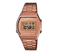 Chronograph CASIO VINTAGE, rosa (roségoldfarben), Armbanduhren, Damen, Quarzuhr, Armbanduhr, Damenuhr, Herrenuhr, Digitaluhr,Edelstahlarmband (535376-0) roségoldfarben
