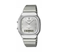 Chronograph CASIO VINTAGE, silber (edelstahlfarben, silberfarben), Armbanduhren, Herren, Chronograph, Quarzuhr, Armbanduhr, Damenuhr, Herrenuhr, Edelstahlarmband, analog (31466826-0) edelstahlfarben,