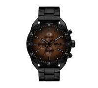 Diesel Herren Analog Quarz Uhr mit Edelstahl Armband DZ4691