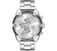 Diesel Herren Analog Quarz Uhr mit Edelstahl Armband DZ4677