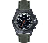 Chronograph FYNCH-HATTON, grün, Armbanduhren, Herren, Chronograph, Quarzuhr, Armbanduhr, Herrenuhr, Lederarmband, analog, Tag (58409836-0)