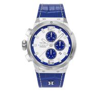 Chronograph HAEMMER GERMANY, blau, Armbanduhren, Herren, Chronograph, Quarzuhr, Armbanduhr, Herrenuhr, analog, Tag, Stoppfunktion (70839848-0)