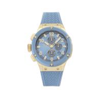 Chronograph HAEMMER GERMANY "WAVE MASTER", blau (blau, blau), Armbanduhren, Damen, Chronograph, Quarzuhr, Armbanduhr, Damenuhr, Herrenuhr, Made in Germany (66235130-0)